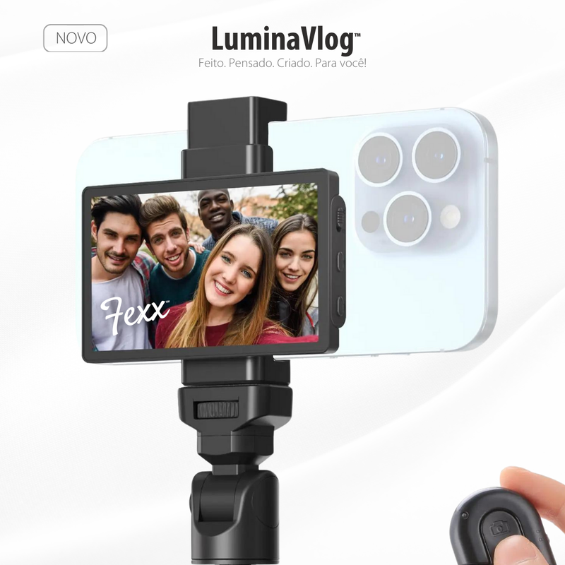 LuminaVlog™ - A Evolução da Sua Selfie