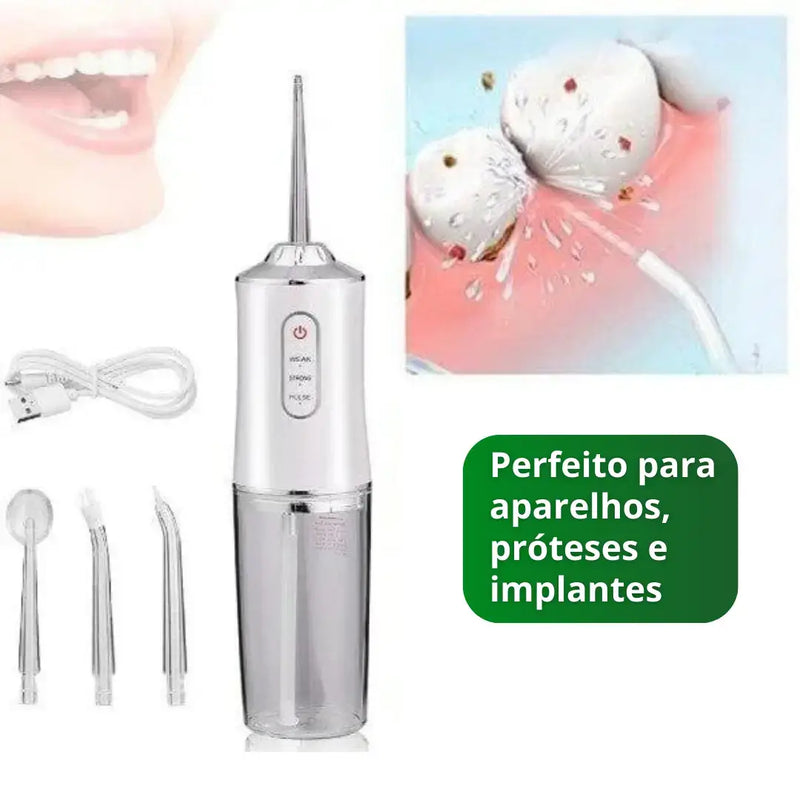 Irrigador Oral PowerClean® - Limpeza Completa [40% OFF]