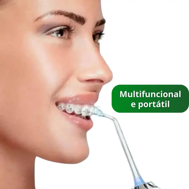 Irrigador Oral PowerClean® - Limpeza Completa [40% OFF]