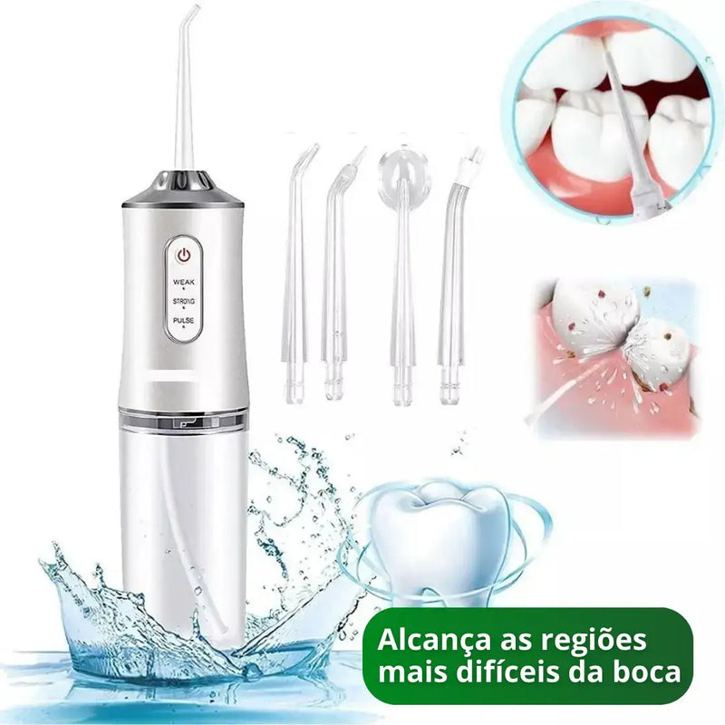 Irrigador Oral PowerClean® - Limpeza Completa [40% OFF]