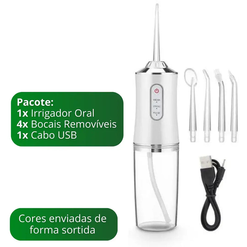 Irrigador Oral PowerClean® - Limpeza Completa [40% OFF]