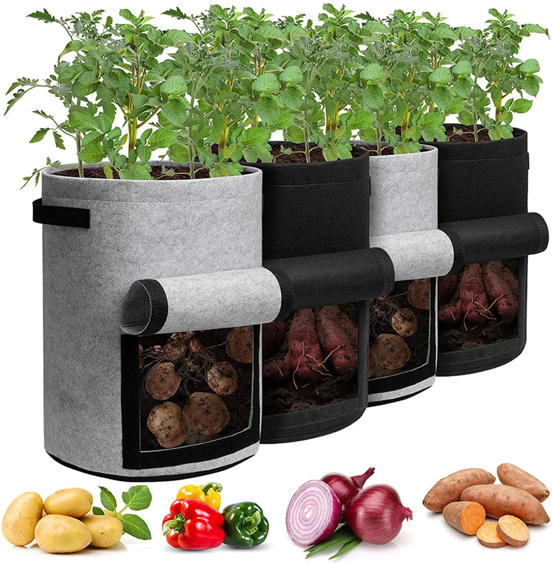 KIT 10 Bag para Plantio Ecológico de Raízes e Tuberosas