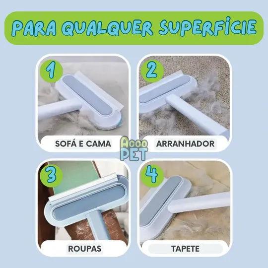 Removedor de Pelos Pet 3 em 1 - AccoClean✅