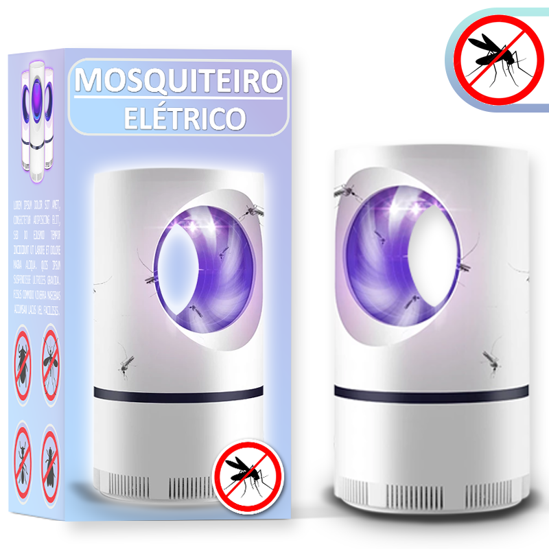 Mini Mosquiteiro Elétrico Para Mosquitos e Insetos